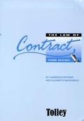 Cover: The Law of Contract - Tolley Publishing