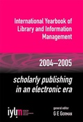 Cover: Scholarly Publishing in an Electronic Era - Facet Publishing