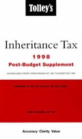 Bild: Tolley's Inheritance Tax: Post-Budget Supplement, 1998 - Tolley Publishing