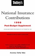 Cover: Tolley's National Insurance Contributions: 1998 Post-Budget Supplement - Tolley Publishing