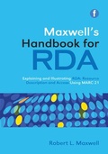 Cover: Maxwell's Handbook for RDA - Facet Publishing