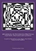 Cover: BPS Manual of Psychology Practicals - Wiley