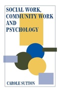 Cover: Social Work, Community Work and Psychology - Wiley