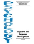 Cover: Cognitive and Language Development - Wiley