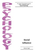 Cover: Social Influence - Wiley