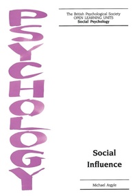 Enlarge image Cover: Social Influence - Wiley