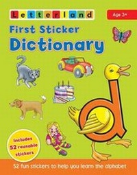 Enlarge image Cover: First Sticker Dictionary - Letterland International