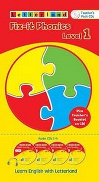 Enlarge image Cover: Fix-it Phonics: Audio Pack Level 1 - Letterland International