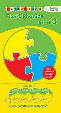 Enlarge image Cover: Fix-it Phonics: Audio Pack Level 3 - Letterland International