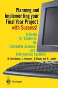 Cover: Planning and Implementing your Final Year Project - with Success! - Springer