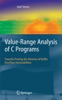 Cover: Value-Range Analysis of C Programs - Springer