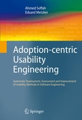 Cover: Adoption-centric Usability Engineering - Springer