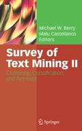 Cover: Survey of Text Mining II - Springer