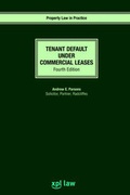 Cover: Tenant Default Under Commercial Leases - XPL Publishing