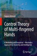 Cover: Control Theory of Multi-fingered Hands - Springer