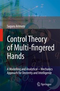 Cover: Control Theory of Multi-fingered Hands - Springer
