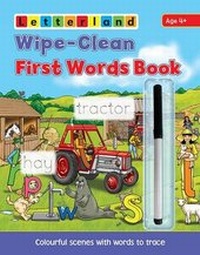 Enlarge image Cover: Wipe Clean First Words Book - Letterland International