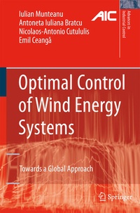 Enlarge image Cover: Optimal Control of Wind Energy Systems - Springer
