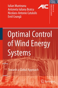 Enlarge image Cover: Optimal Control of Wind Energy Systems - Springer