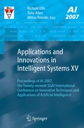 Cover: Applications and Innovations in Intelligent Systems XV - Springer