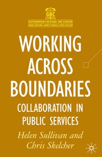 Enlarge image Cover: Working Across Boundaries - Red Globe Press