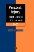 Cover: Personal Injury Brief Update Law Journal 2007 - XPL Publishing