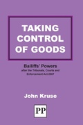 Cover: Taking Control of Goods - PP Publishing