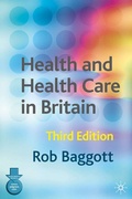 Cover: Health and Health Care in Britain - Red Globe Press
