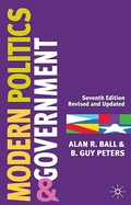 Cover: Modern Politics and Government - Red Globe Press