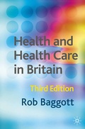 Cover: Health and Health Care in Britain - Red Globe Press