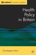 Cover: Health Policy in Britain - Palgrave Macmillan