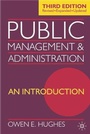 Cover: Public Management and Administration - Palgrave Macmillan