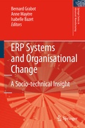 Cover: ERP Systems and Organisational Change - Springer