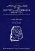 Cover: A Summary Catalogue of the Continental Archaeological Collections in the Ashmolean Museum - Ashmolean Museum