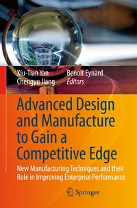 Enlarge image Cover: Advanced Design and Manufacture to Gain a Competitive Edge - Springer