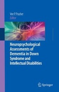 Cover: Neuropsychological Assessments of Dementia in Down Syndrome and Intellectual Disabilities - Springer