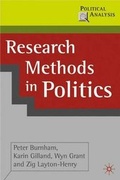 Cover: Research Methods in Politics - Macmillan