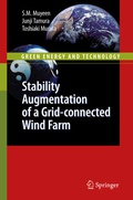 Cover: Stability Augmentation of a Grid-connected Wind Farm - Springer