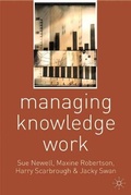 Cover: Managing Knowledge Work - Palgrave Macmillan