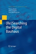 Cover: (Re)Searching the Digital Bauhaus - Springer