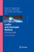 Cover: Conflict and Catastrophe Medicine - Springer