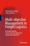 Cover: Multi-objective Management in Freight Logistics - Springer