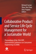 Cover: Collaborative Product and Service Life Cycle Management for a Sustainable World - Springer