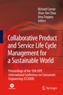 Cover: Collaborative Product and Service Life Cycle Management for a Sustainable World - Springer