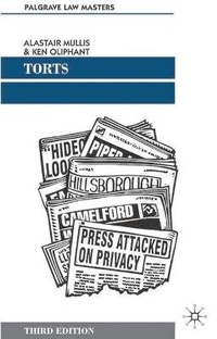 Enlarge image Cover: Torts - Palgrave Macmillan