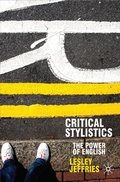Cover: Critical Stylistics - Red Globe Press