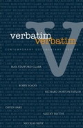 Cover: Verbatim, Verbatim - Oberon Books Ltd