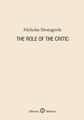 Cover: The Role of the Critic - Oberon Books Ltd