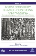 Cover: Forest Biodiversity Research, Monitoring and Modeling - Taylor & Francis