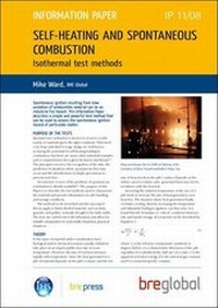 Enlarge image Cover: Self-heating and Spontaneous Combustion - IHS BRE Press